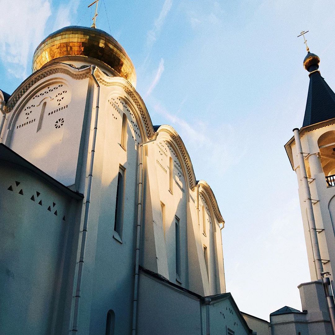 Church at White Square in Moscow